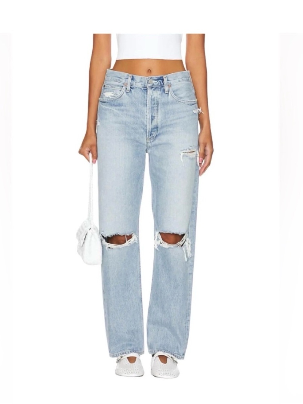 AGOLDE 90’s Mid Rise Loose Fit Jean in “Alter.”